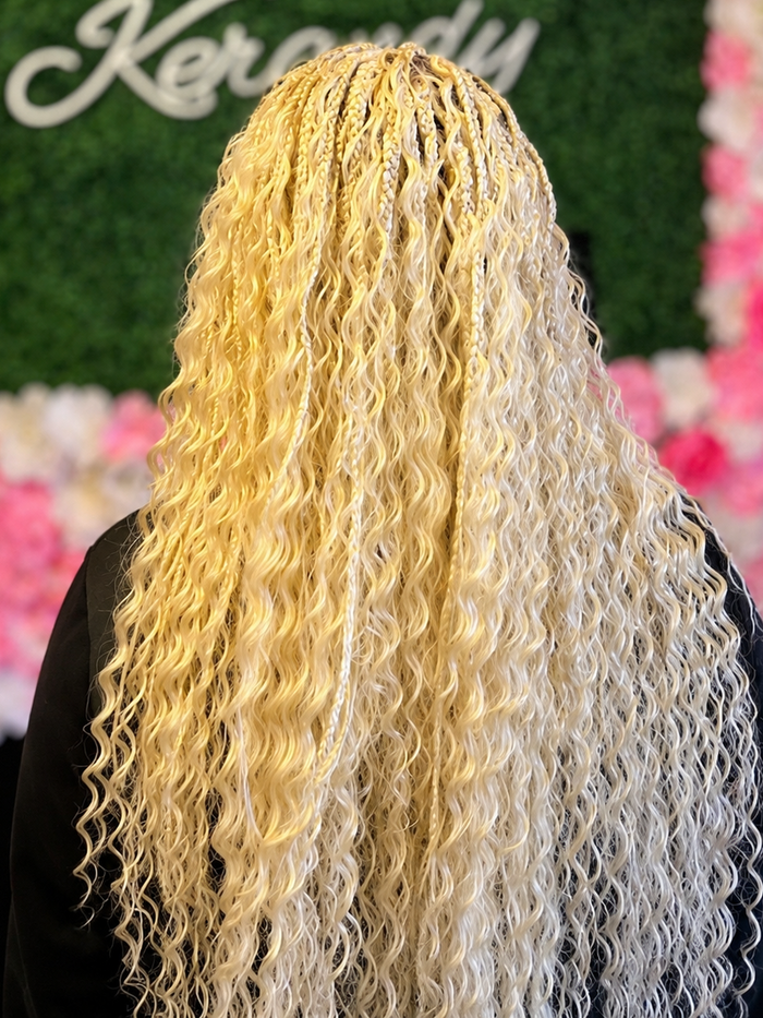 Kerandy Hair Braiding client style