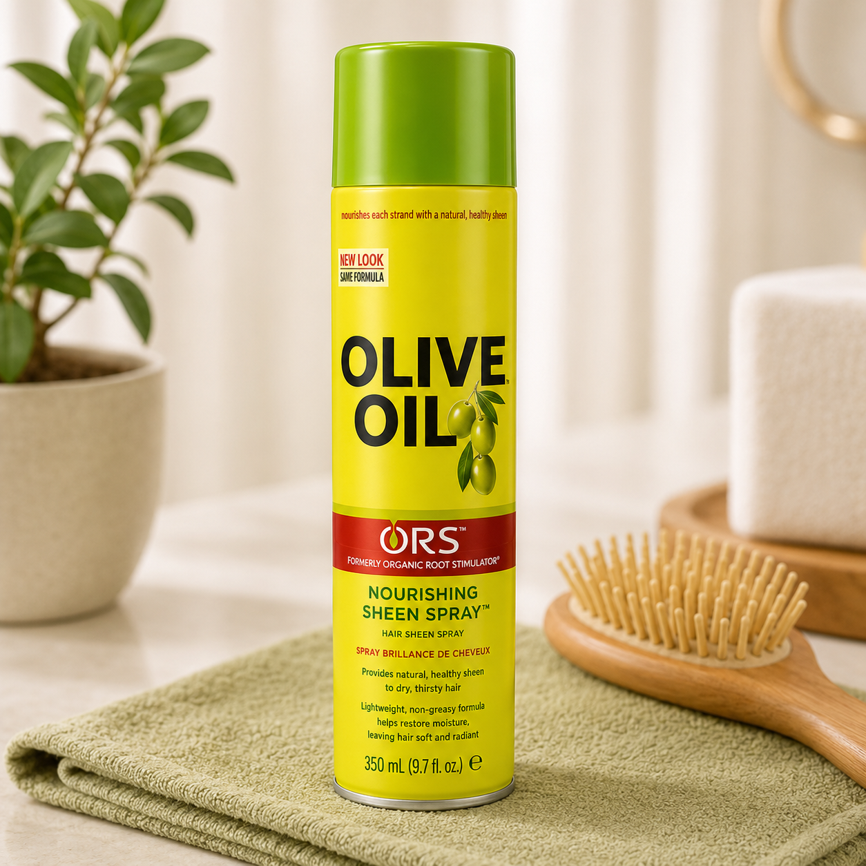ORS Olive Oil Nourishing Sheen Spray – 500 ml