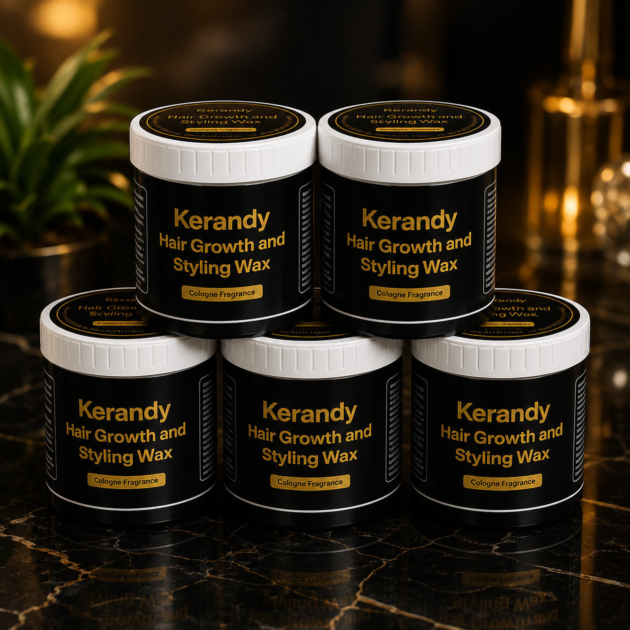 Kerandy Styling Wax — Salon Pro Bundle (5-Pack)