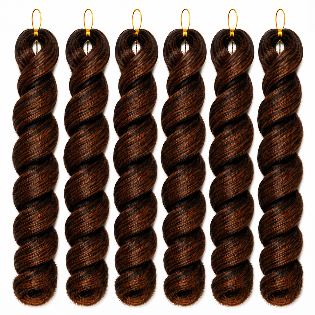 Source Italy Curly 6X Crochet Braid 12" – T30