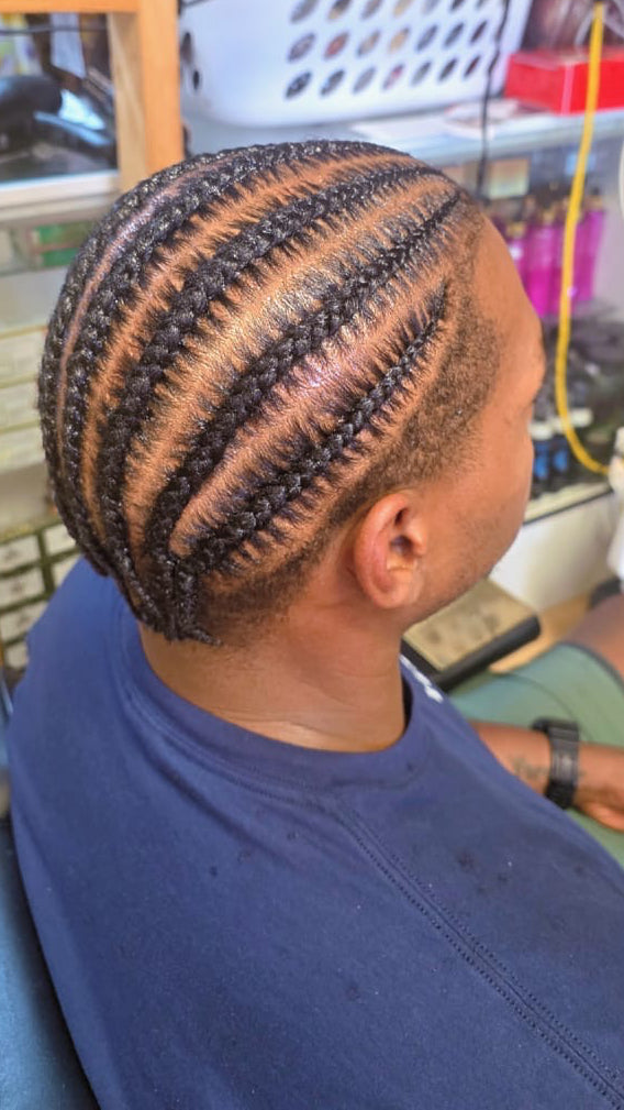 Kerandy Hair Braiding client style
