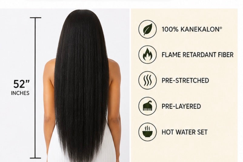 Outre X-Pression 52 inch color 1 length and product features