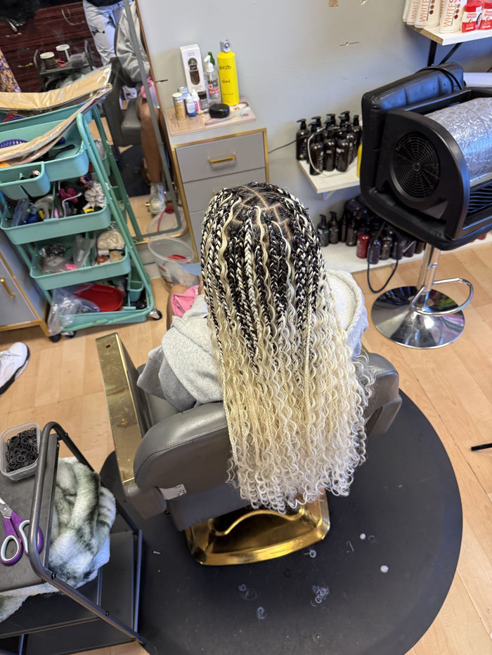 Kerandy Hair Braiding client style