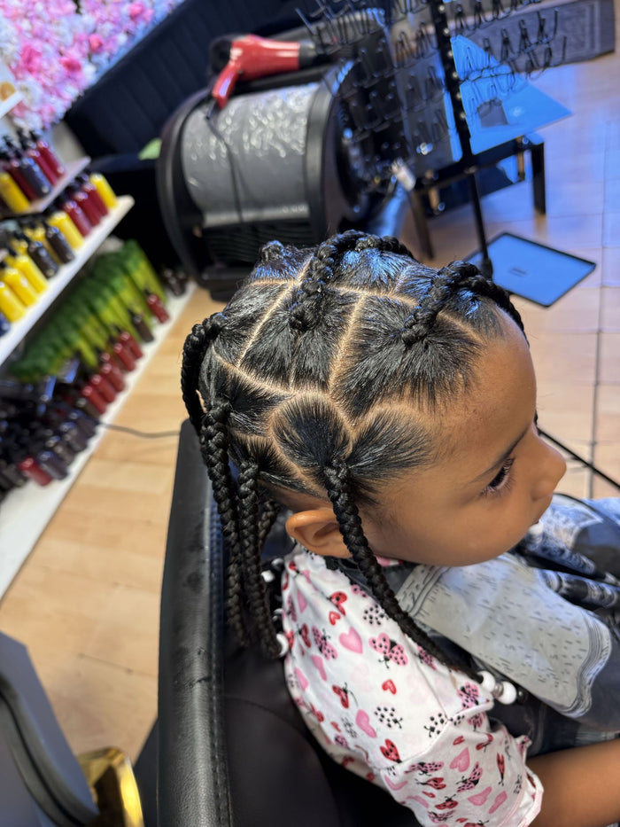 Kerandy Hair Braiding client style